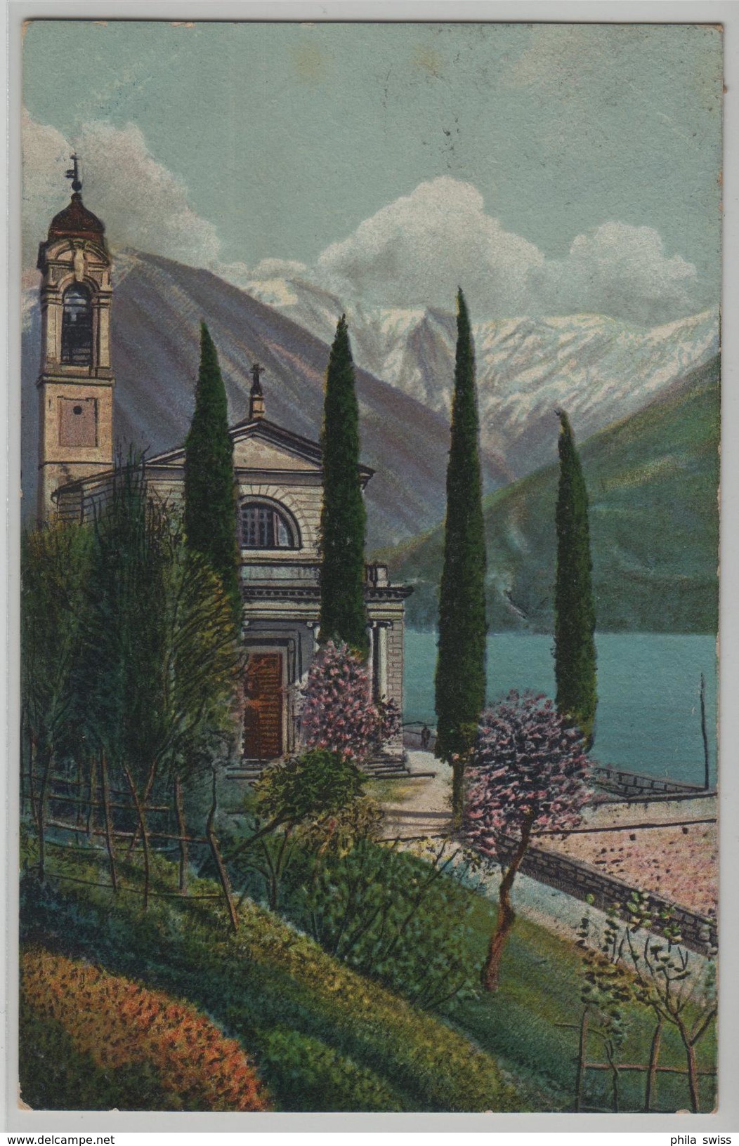 Lago Di Lugano - Antica Chiesa Della Caravine - Lugano