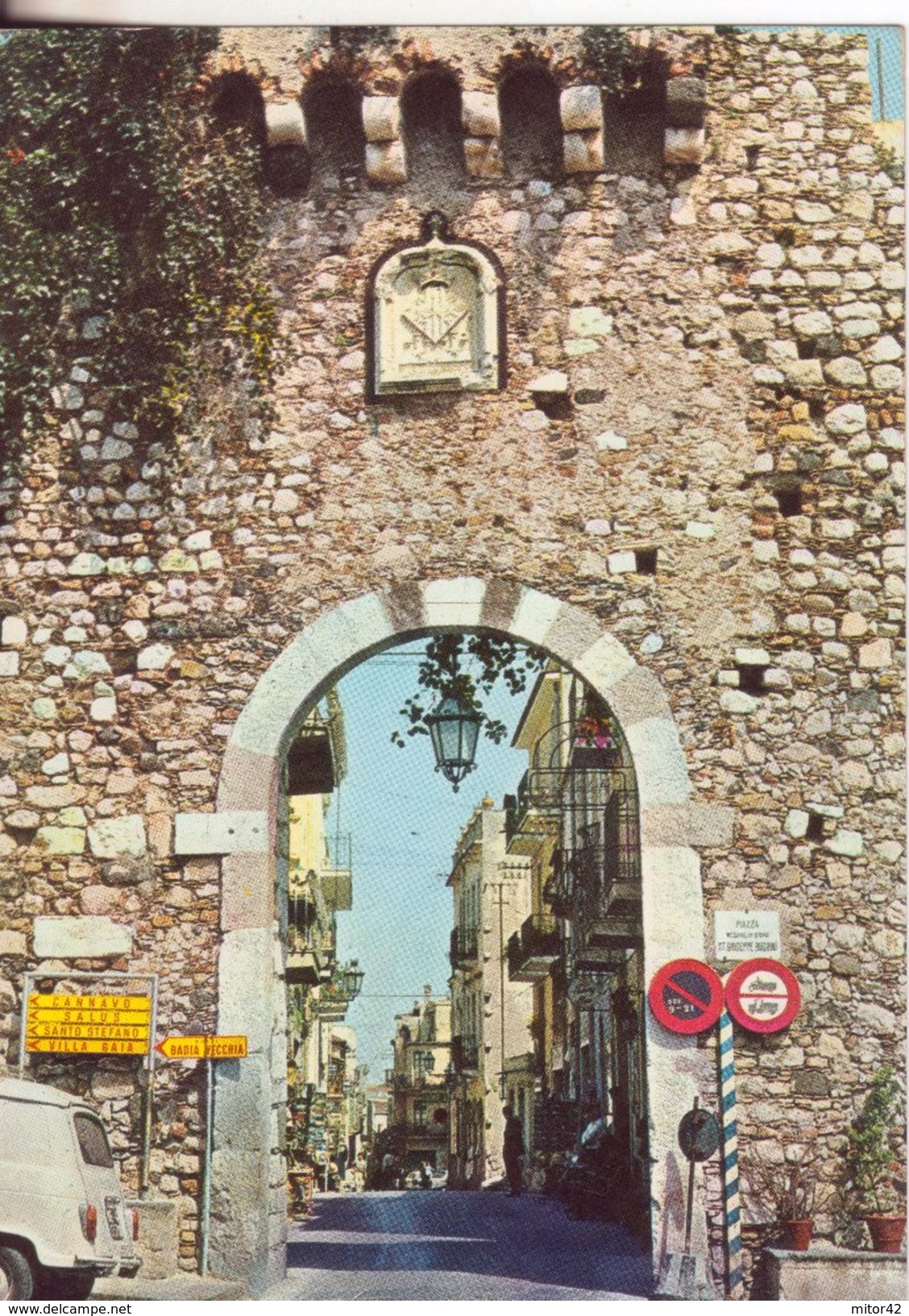 180-Taormina-Messina-Sicilia-Porta Catania-Nuova-Nouveau-New - Mazara Del Vallo