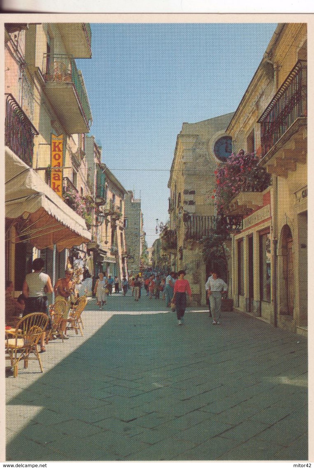 185-Taormina-Messina-Sicilia-Corso Umberto-Animata-Nuova-Nouveau-New - Mazara Del Vallo