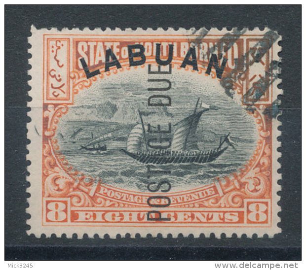 Labuan  N°6 Taxe (o) - North Borneo (...-1963)