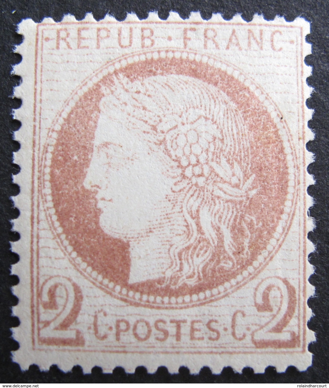 LOT R1597/25 - CERES N°51 Impression Défectueuse NEUF* - 1871-1875 Cérès