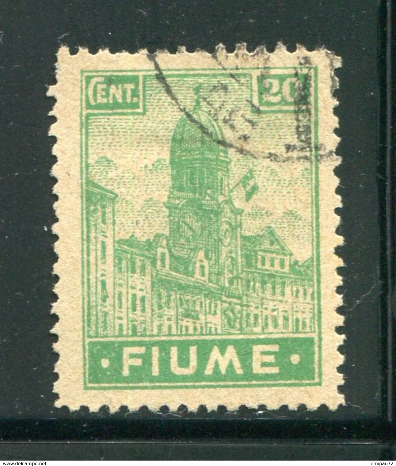 ITALIE- FIUME- Y&T N°37- Oblitéé - Yugoslavian Occ.: Fiume