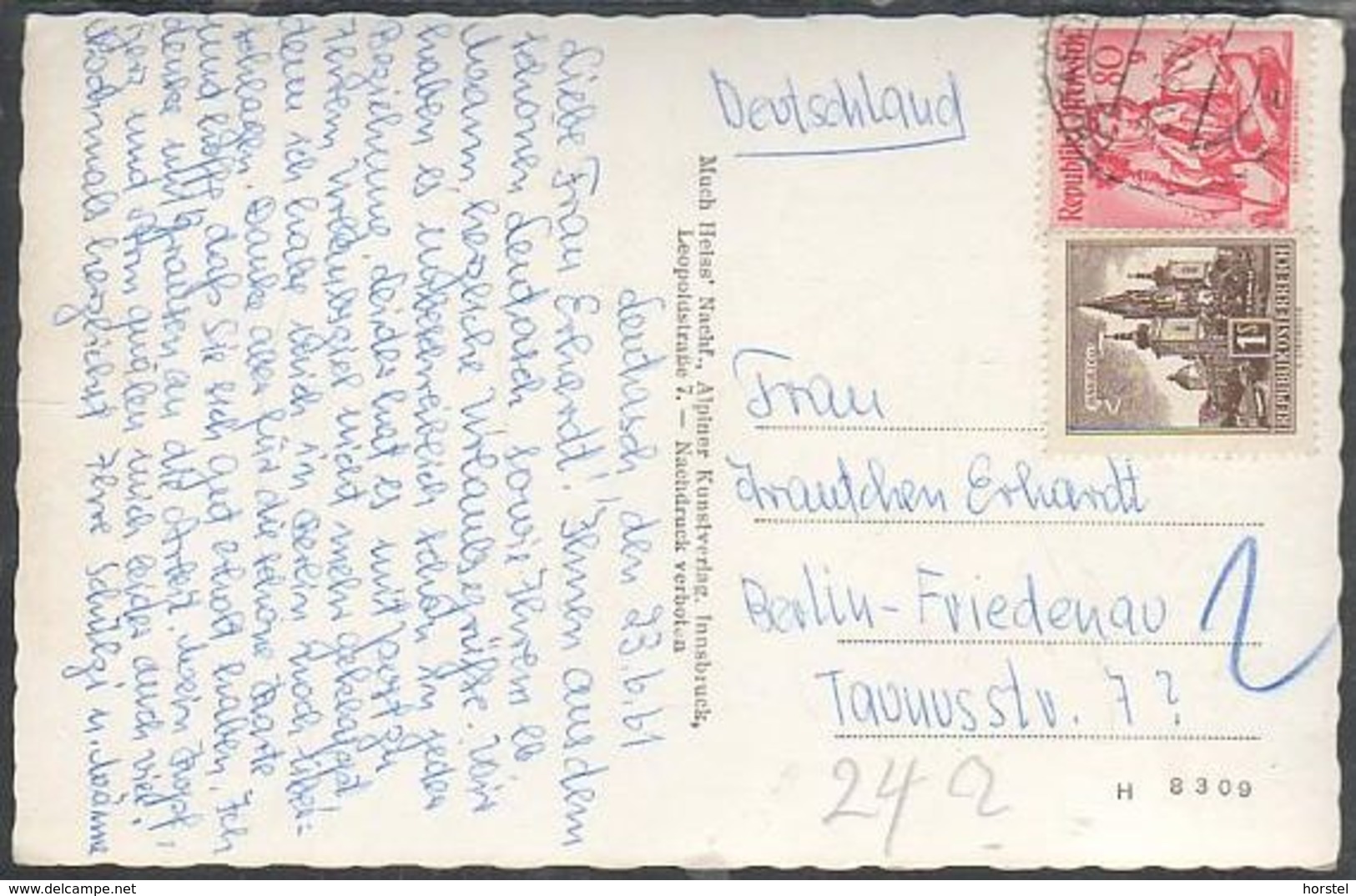 Austria - 6105 Leutasch - Tillfussalpe (60er Jahre) - Leutasch