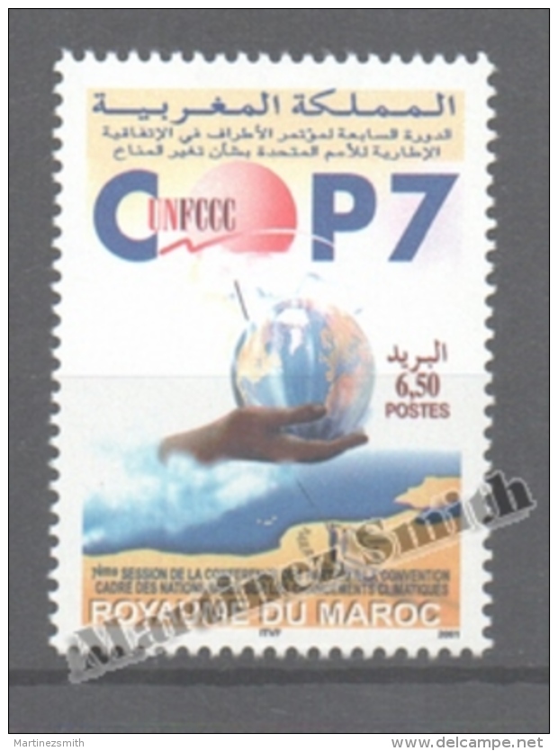 Maroc - Morocco 2001 Yvert 1293, Conference On Climate Change - MNH - Marruecos (1956-...)