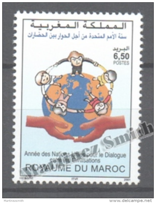 Maroc - Morocco 2001 Yvert 1300, Dialogue Between Civilization  - MNH - Morocco (1956-...)