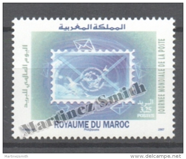 Maroc - Morocco 2007 Yvert 1463, World Post Day - MNH - Marruecos (1956-...)
