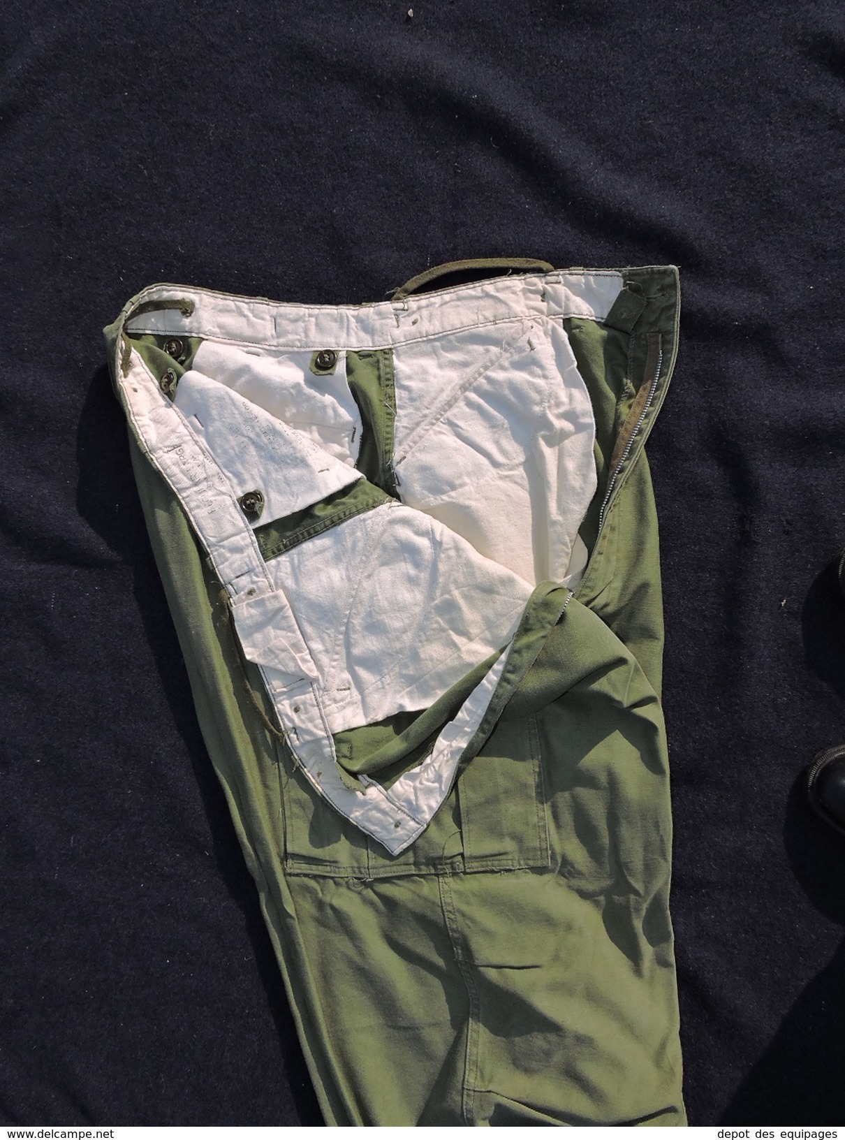 PANTALON PARACHUTISTE - ARMEE AIR - U.S.A. - ANNEES 1950-60 -  GRANDE TAILLE + ETAT NEUF