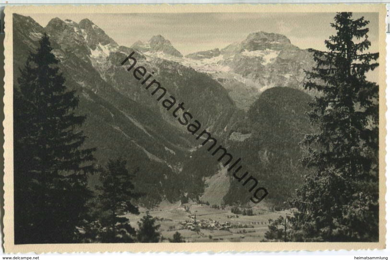 Lofer - St. Martin - Loferer-Steinberge - Foto-Ansichtskarte - Lofer