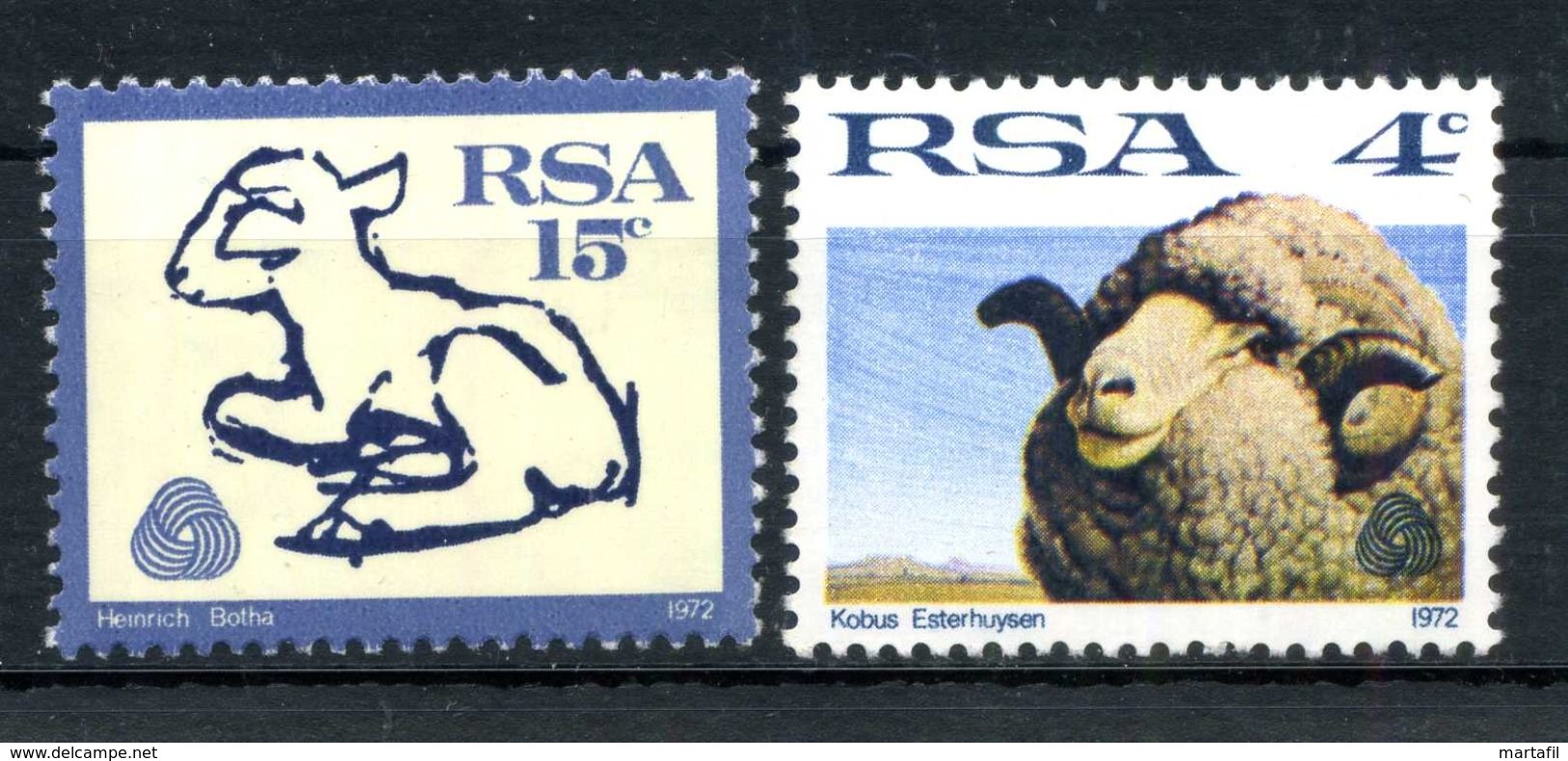 1972 RSA SERIE COMPLETA MNH ** - Nuovi