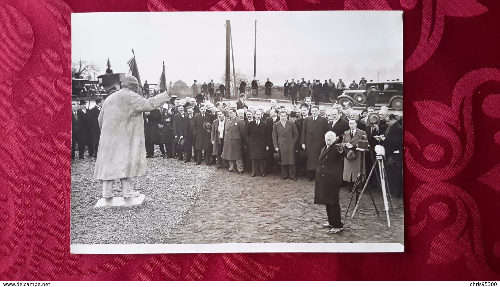 PHOTO DE PRESSE - PACY SUR EURE 27 - MONUMENT ARISTIDE BRIAND - Places