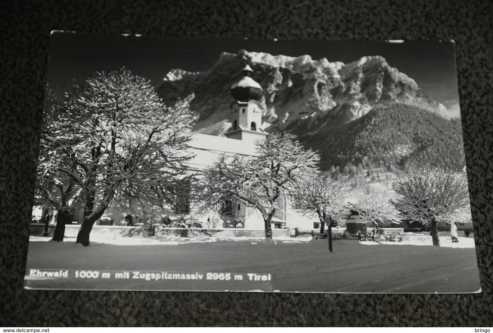 1418- Ehrwald, Kirche Mit Zugspitzmassiv - 1962 - Churches & Convents