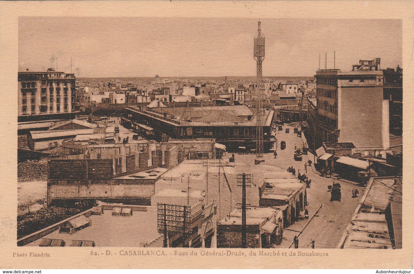 CASABLANCA Rues Du General Drude Du Marché Et De Bouskoura107D - Casablanca