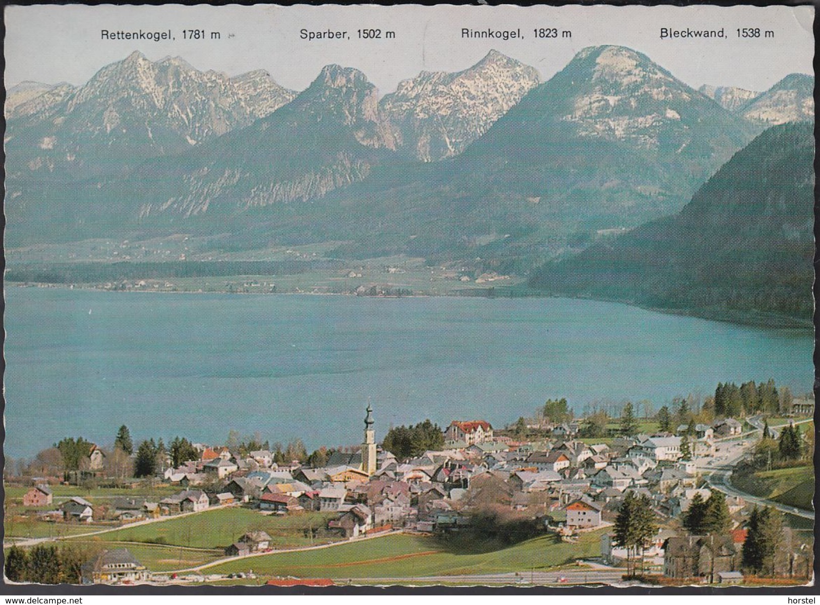 Austria - 5340 Sankt Gilgen - Am Wolfgangsee - Salzkammergut (60er Jahre) - St. Gilgen