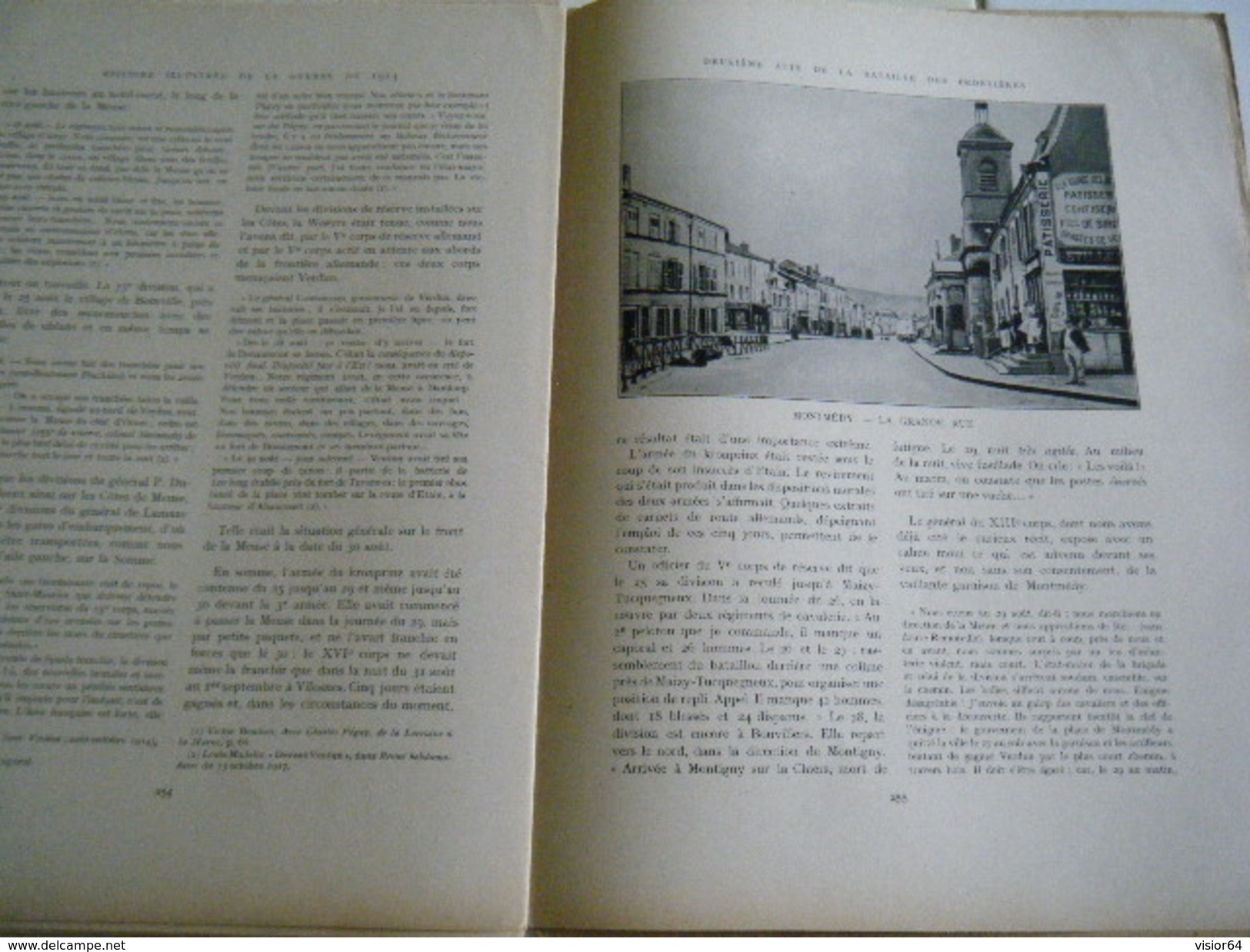 89-Histoire illustrée Guerre 1914 - Sedan Mézières Flize Etain Brieuilles Metz Montmédy Dun Stenay Mouzon Carignan