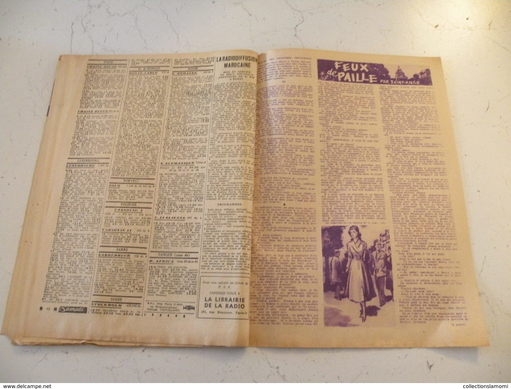 La Semaine Radiophonique N°42 > 16.10.1949 > Julien Bertheau Comédie Française,programmes De France,Étranger 39 Pages - Informations Générales