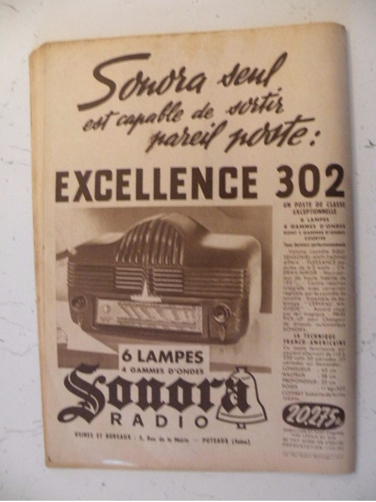 La Semaine Radiophonique N°48 > 27.11.1949 > Daniel Clérice Comédien,programmes De France,Étranger 43 Pages - Informations Générales