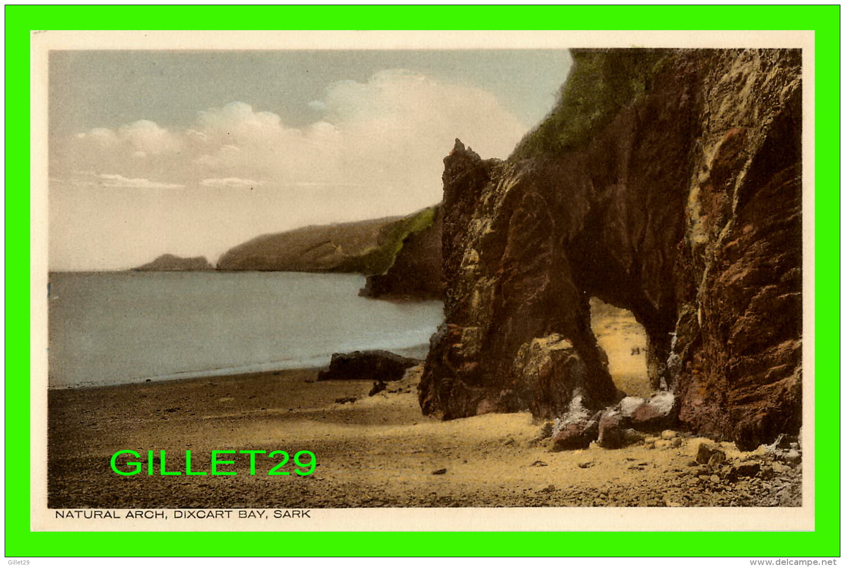 SARK, ÎLE DE LA MANCHE - NATURAL ARCH, DIXCART BAY, SERCQ - - Sark