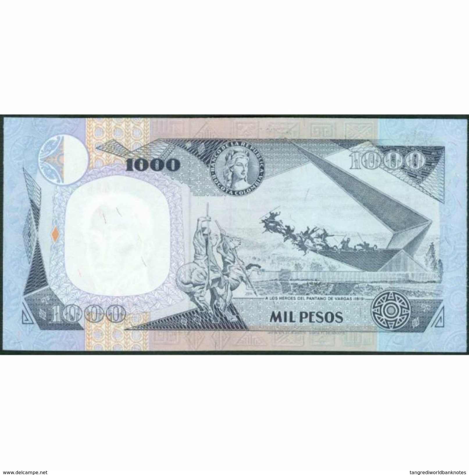 TWN - COLOMBIA 438e - 1000 1.000 Pesos 2.10.1995 UNC - Colombia