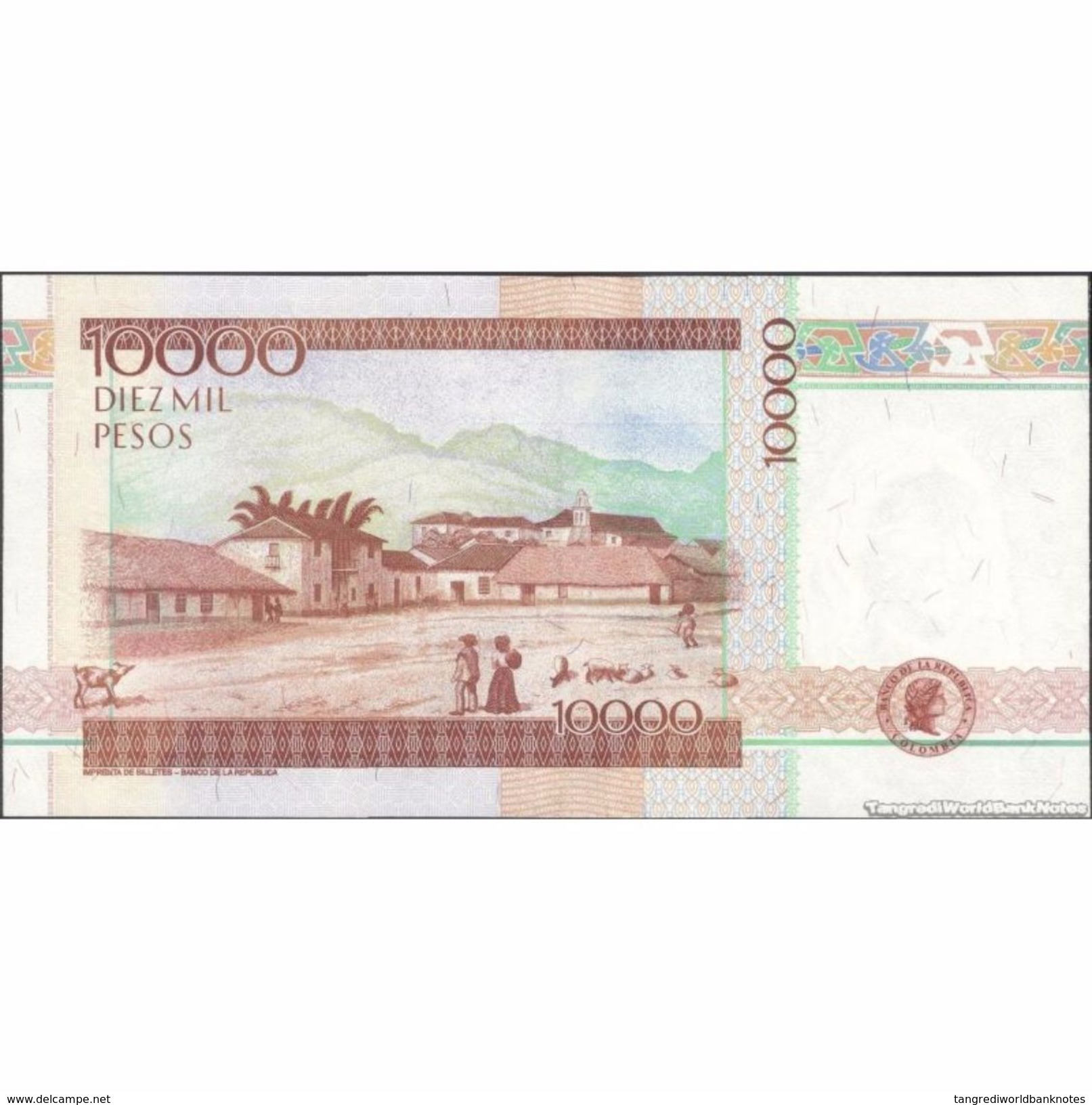 TWN - COLOMBIA 453u - 10000 10.000 Pesos 4.9.2013 UNC - Colombie