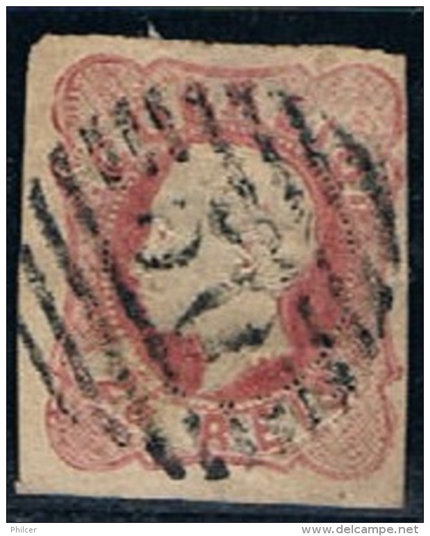 Portugal, 1862/4, # 16, Carimbo "50" - Ponta Delgada, Used - Gebraucht