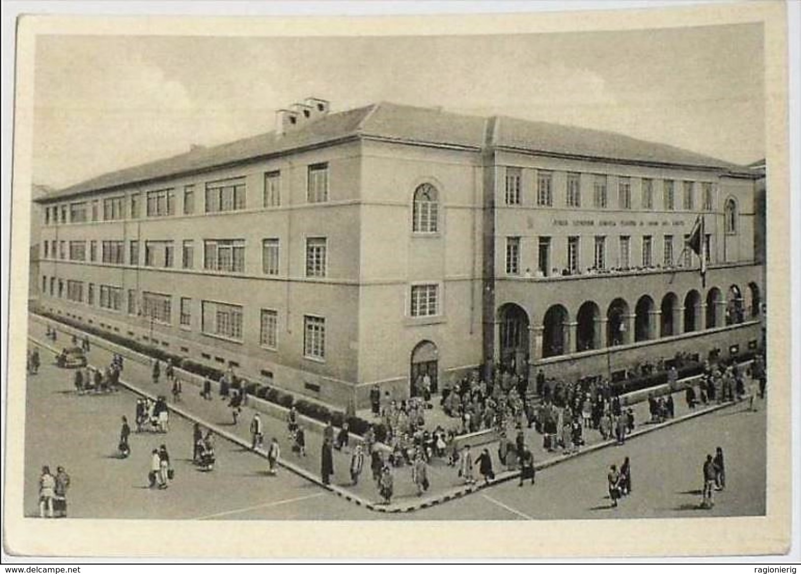 TORINO - Scuole Elementari Duca D' Aosta - Animatissima - Enseignement, Écoles Et Universités