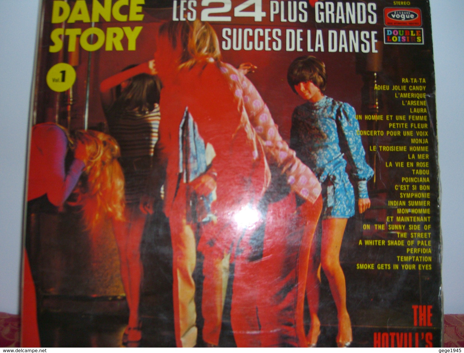 33 T    Danse  Story  "  2  Disques  Avec  Les  24  Plus  Grands  Succès  De  La  Danse " - Compilations