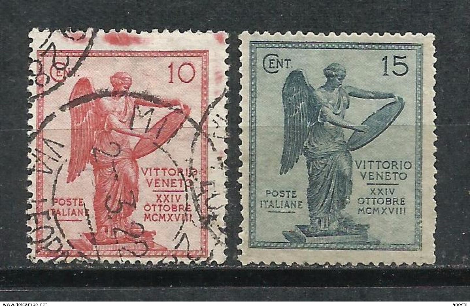 Italia_1921_Aniversario De La Victoria Del Véneto. - Gebraucht