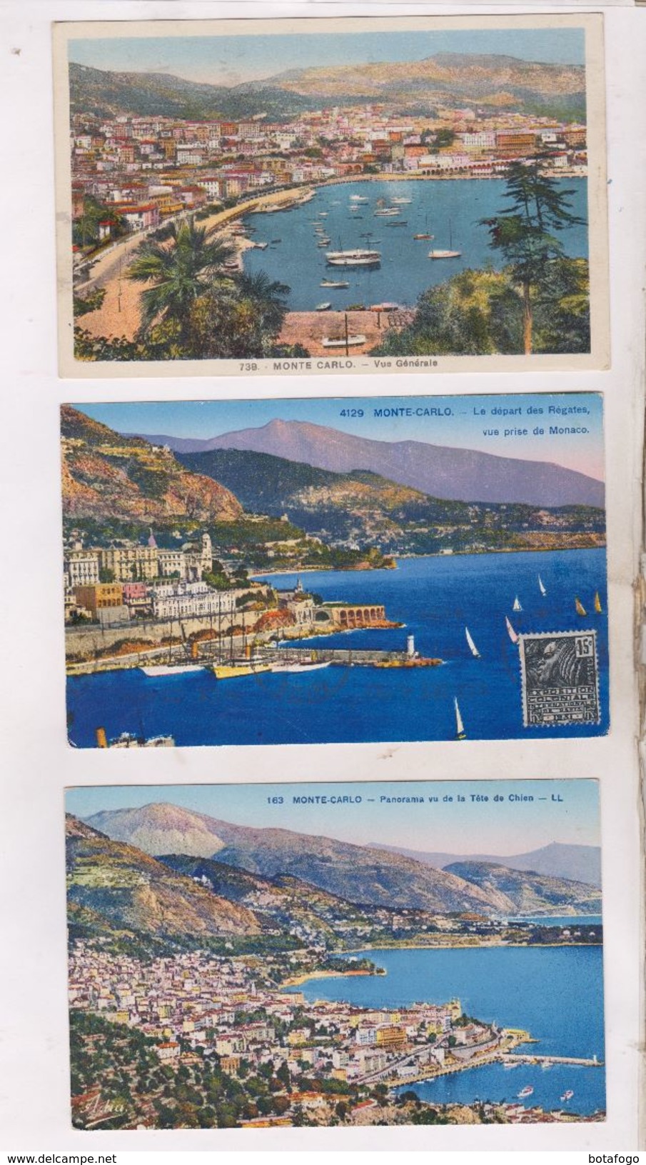 6 CPA   MONACO - Collections & Lots