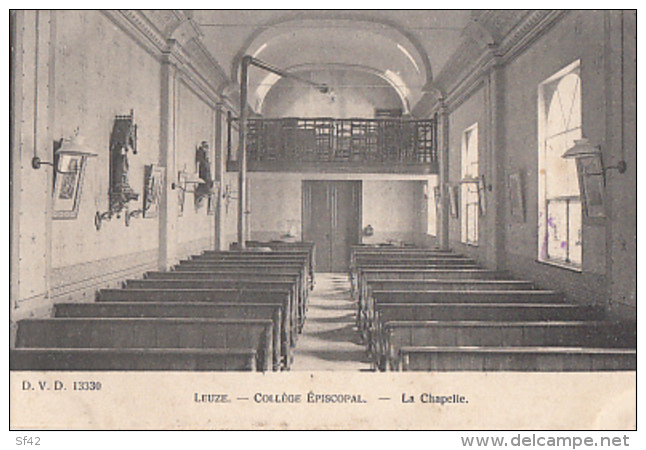 LEUZE     COLLEGE EPISCOPAL.   LA CHAPELLE - Leuze-en-Hainaut