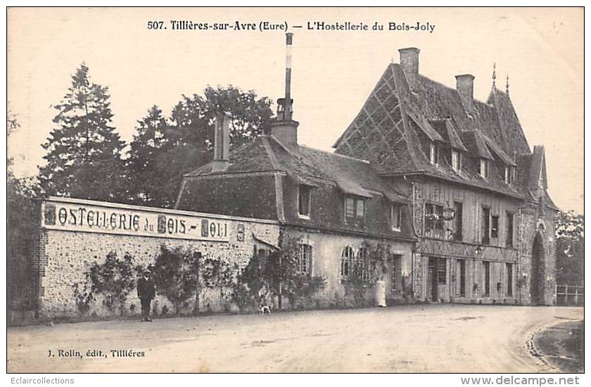 Tillières Sur Avre    27         L'Hôtel Du Bois Joly            (voir Scan) - Tillières-sur-Avre