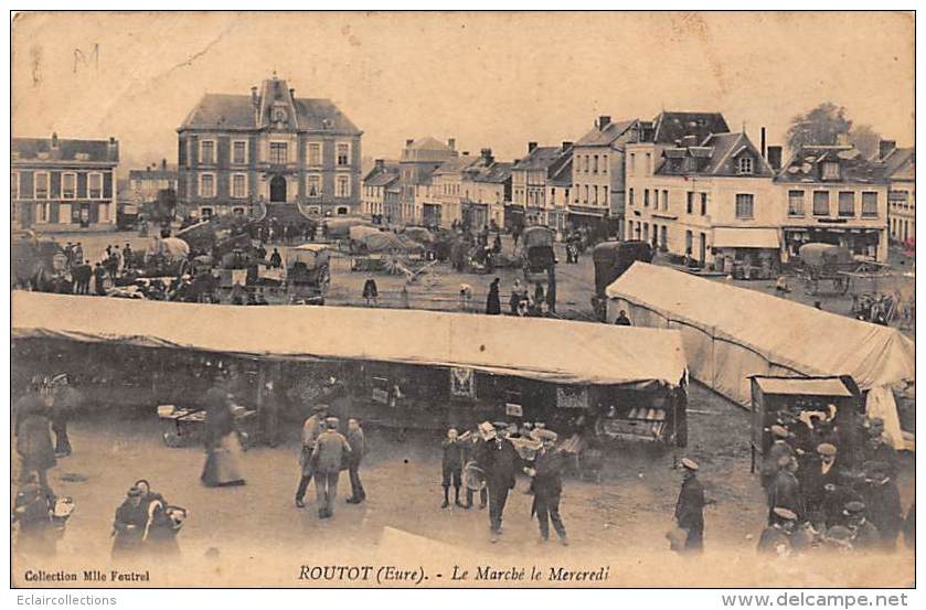 Routot        27      Le Marché         (voir Scan) - Routot