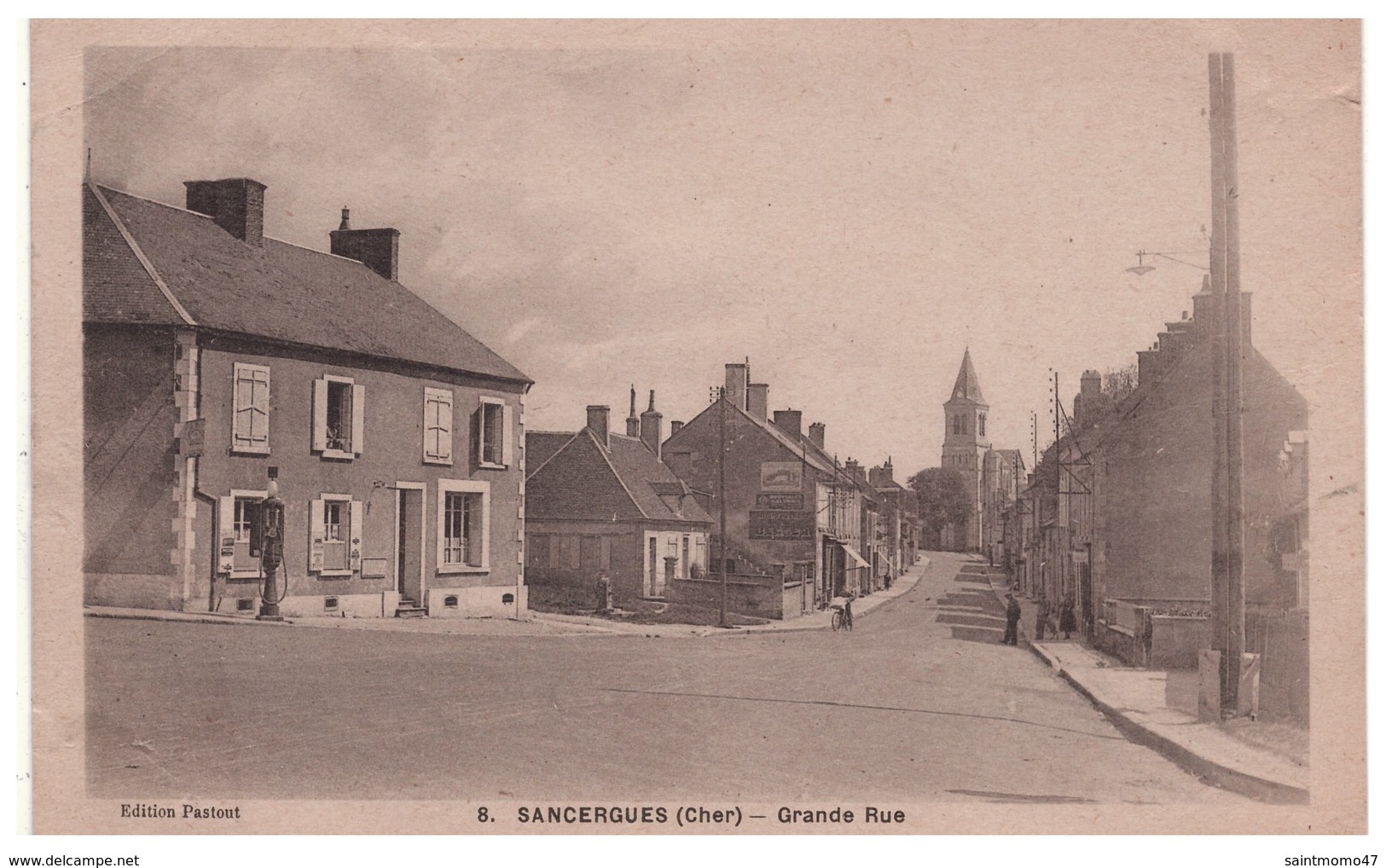 18 - SANCERGUES . GRANDE RUE - Réf. N°5183 - - Sancergues