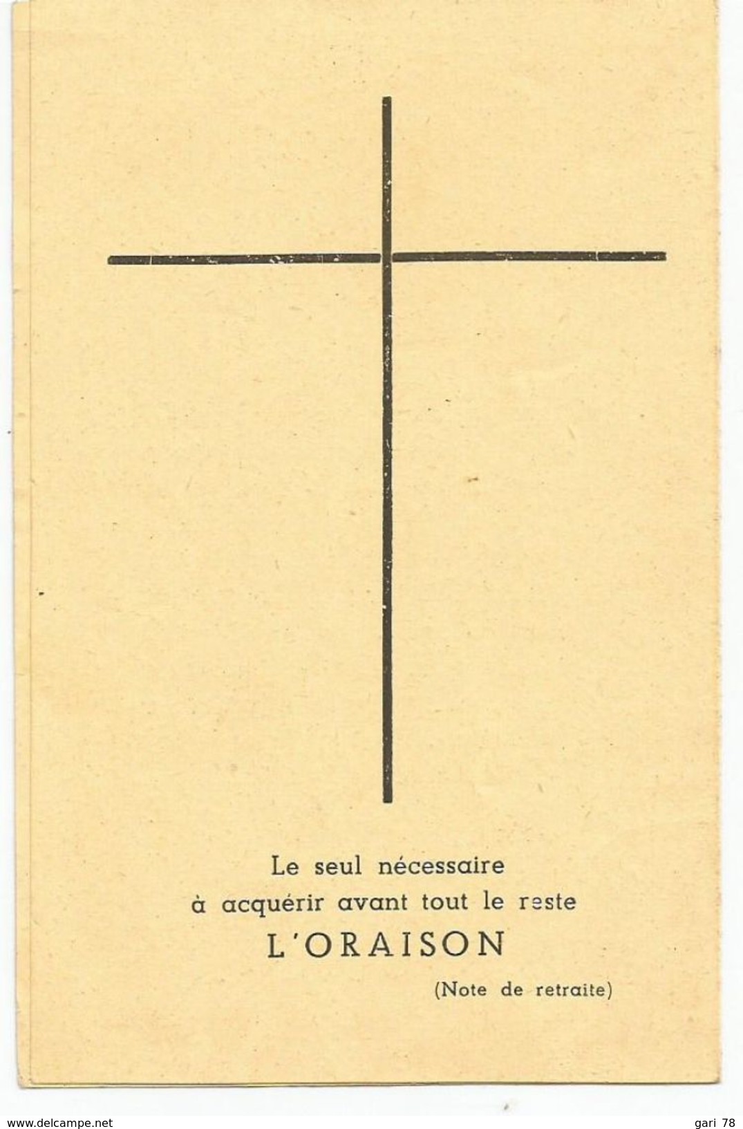 Image Pieuse Souvenez Vous De Père Jean MORTEROL Père Préfet Du Collège St Stanislas Décédé Le 8.10.1961 - Images Religieuses