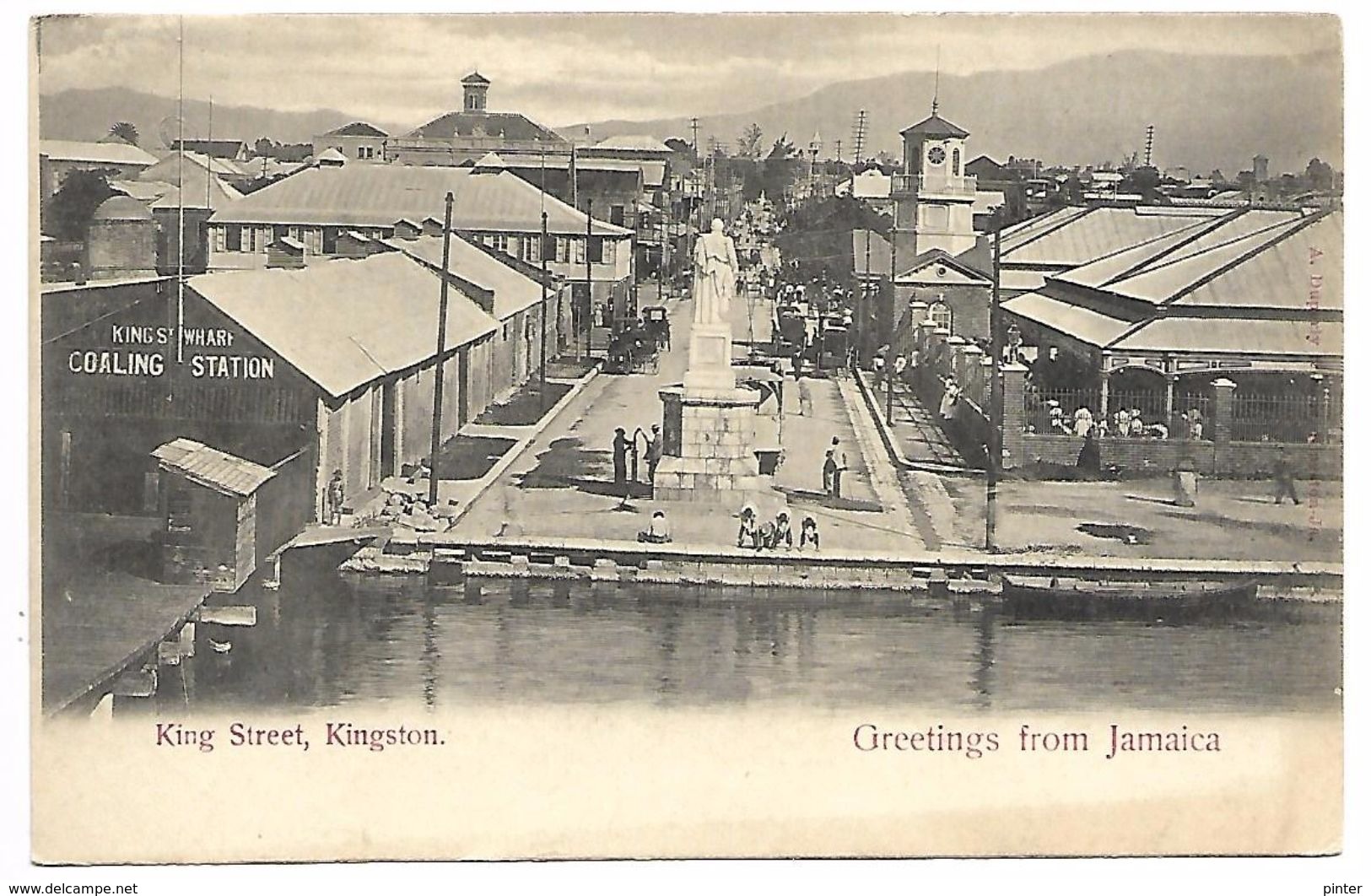 JAMAIQUE - King Street, Kingston - Greetings From Jamaica - Jamaïque