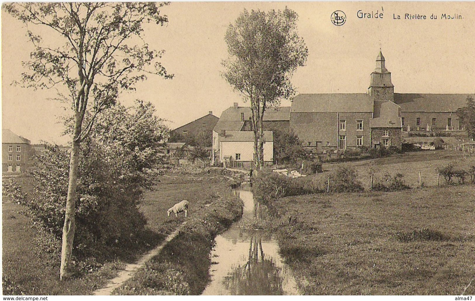 Graide - La Rivière Du Moulin - N'a Pas Circulé - Ern. Thill - Bièvre