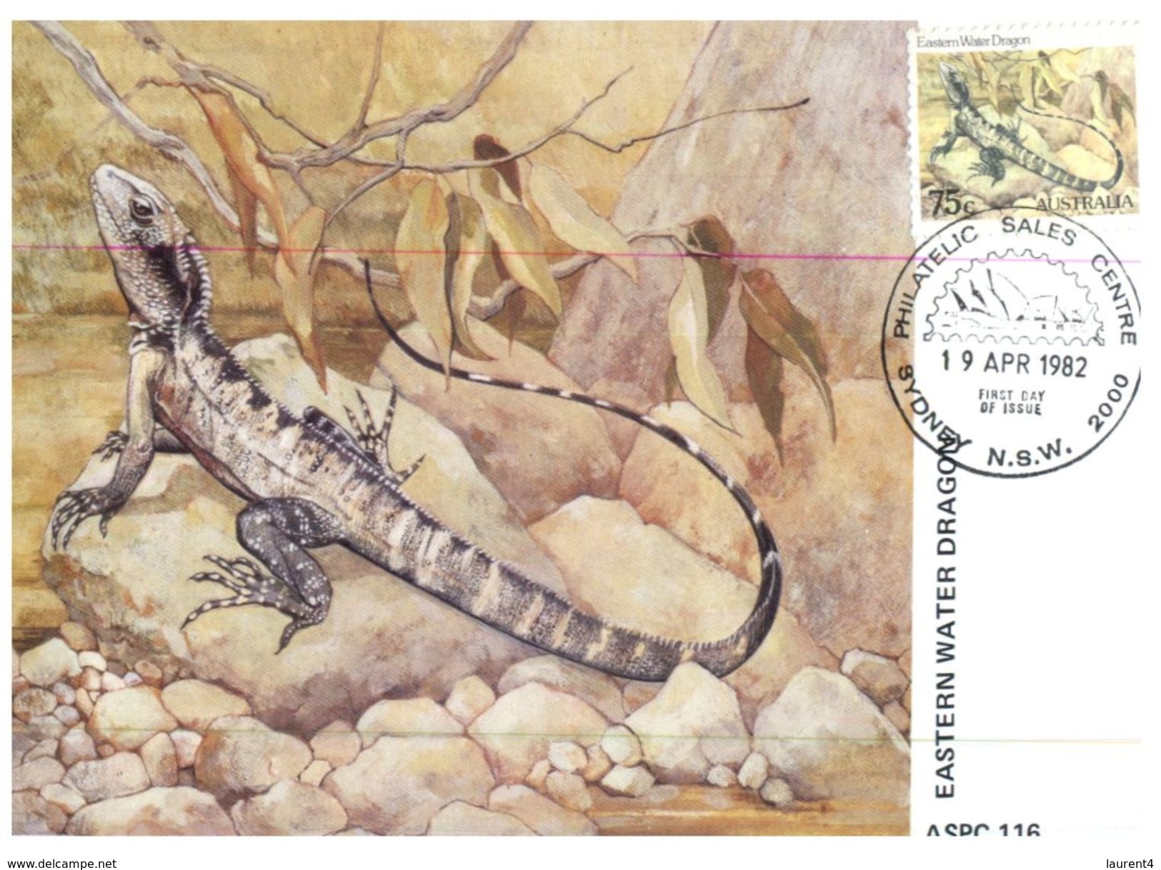 (925) Australia Early Maxicard - Native Animals (6 Cards) 1982 - Cartoline Maximum
