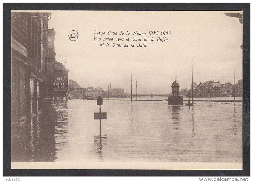 78836/ LIEGE, Crue De La Meuse 1925-26, Vue Prise Vers La Quai De La Goffe Et Le Quai De La Batte - Liège