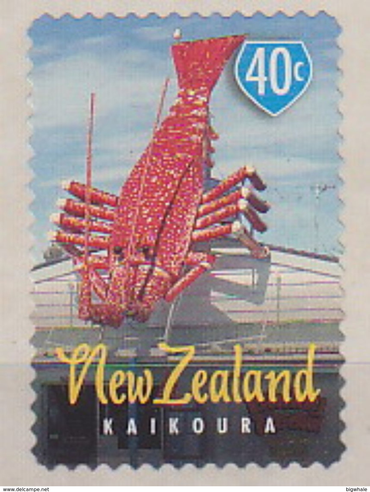 New Zealand 2014 Local  Landmark  Lobster MNH 1V - Nuevos