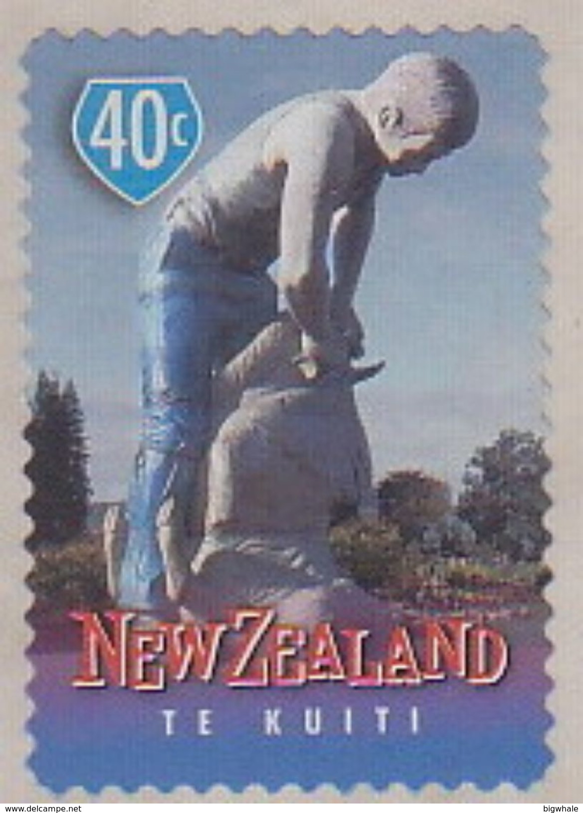 New Zealand 2014 Local  Sheep Fleesing MNH 1V - Nuevos