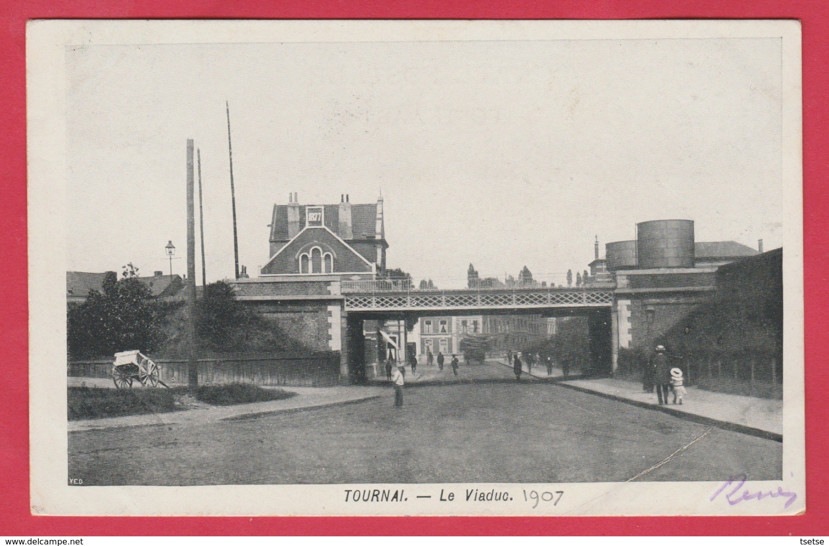 Tournai - Le Viaduc - 1907 ( Voir Verso ) - Tournai