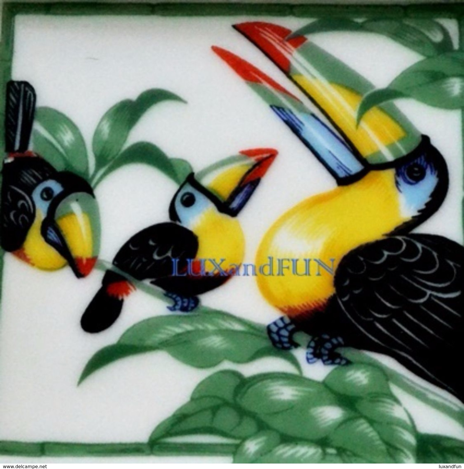 Hermes Tray Porcelain Tucano - Piattino Porcellana - Never Used - Altri & Non Classificati