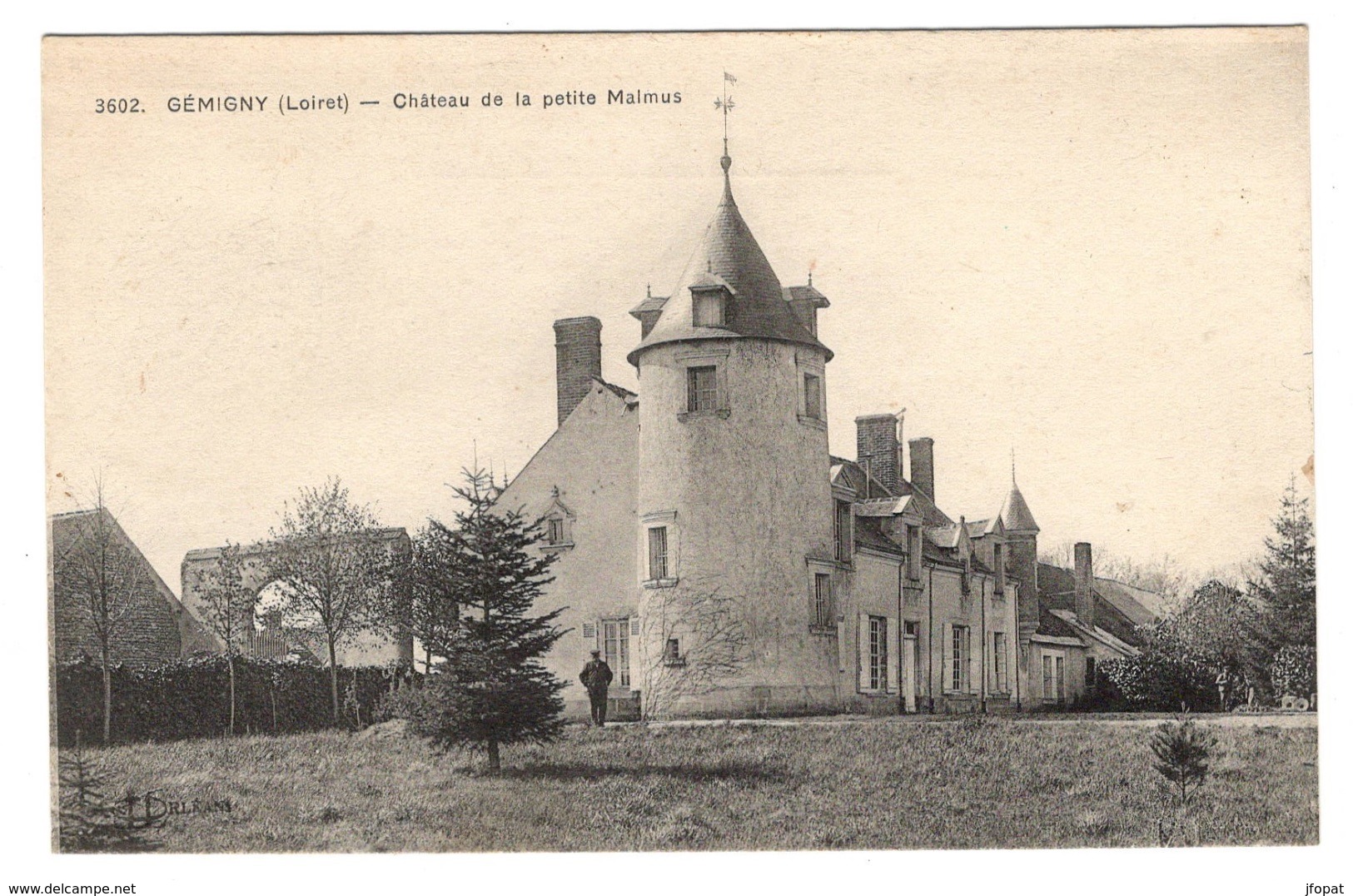 45 LOIRET - GEMIGNY Château De La Petite Malmus(se) - Autres & Non Classés