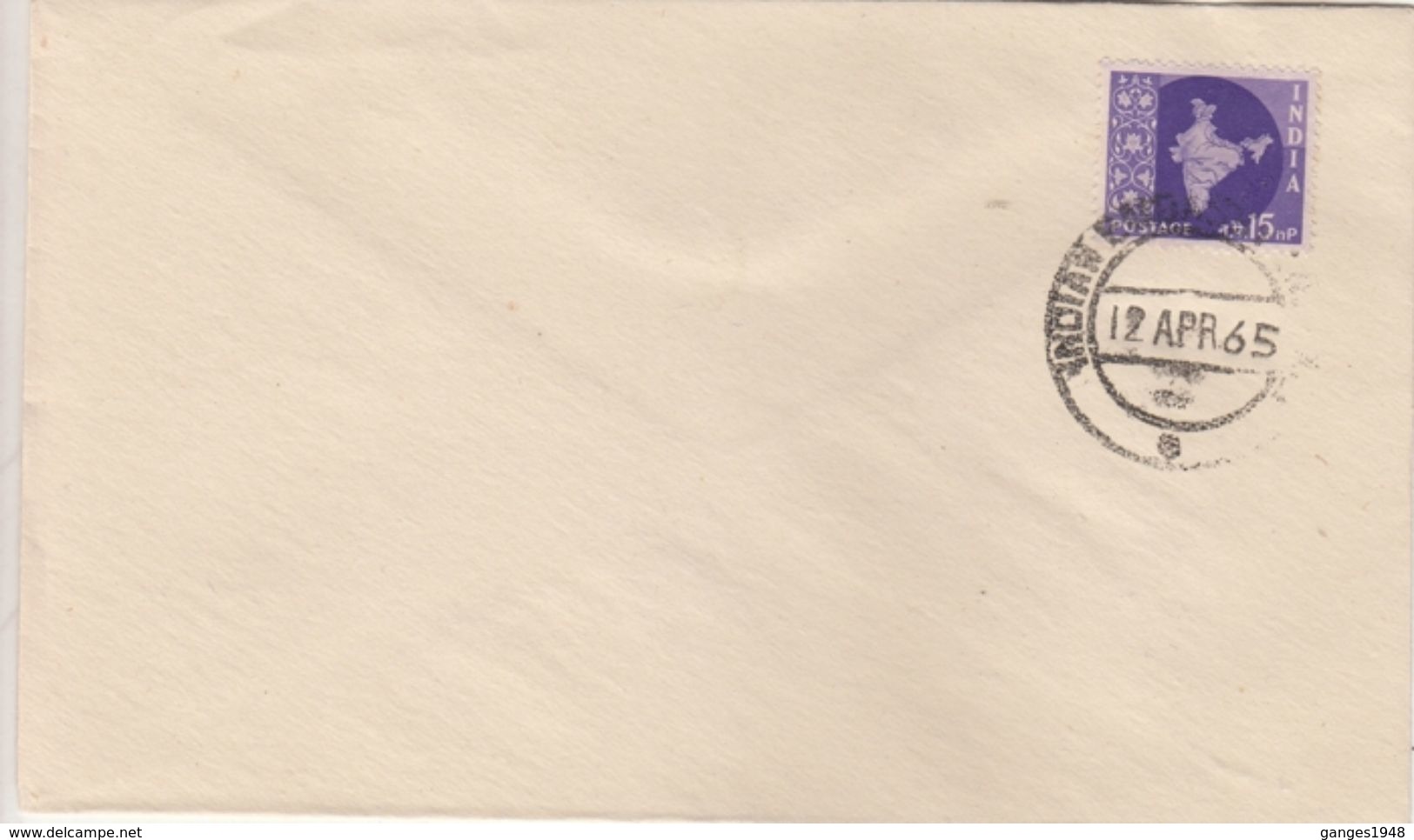 Nepal  12 APR 65  Last Day Of Use Of Indian Stamps Cover  #  02950 D  New   Inde Indien - Nepal