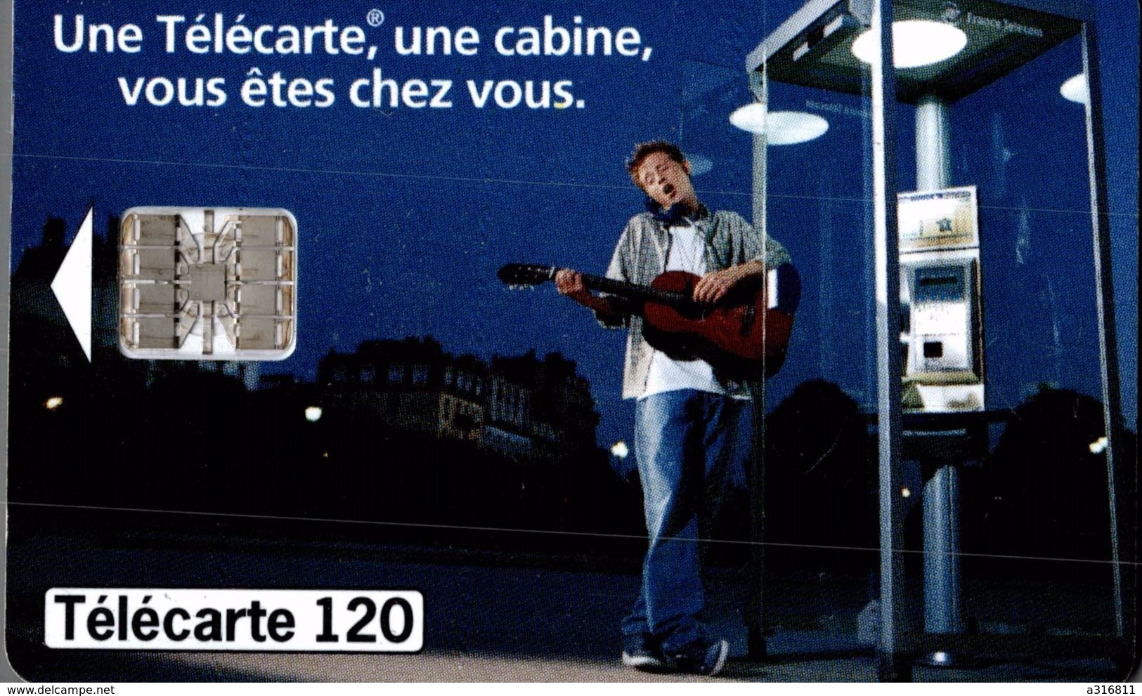 TELECARTE  FRANCE TELECOM - 120 Einheiten