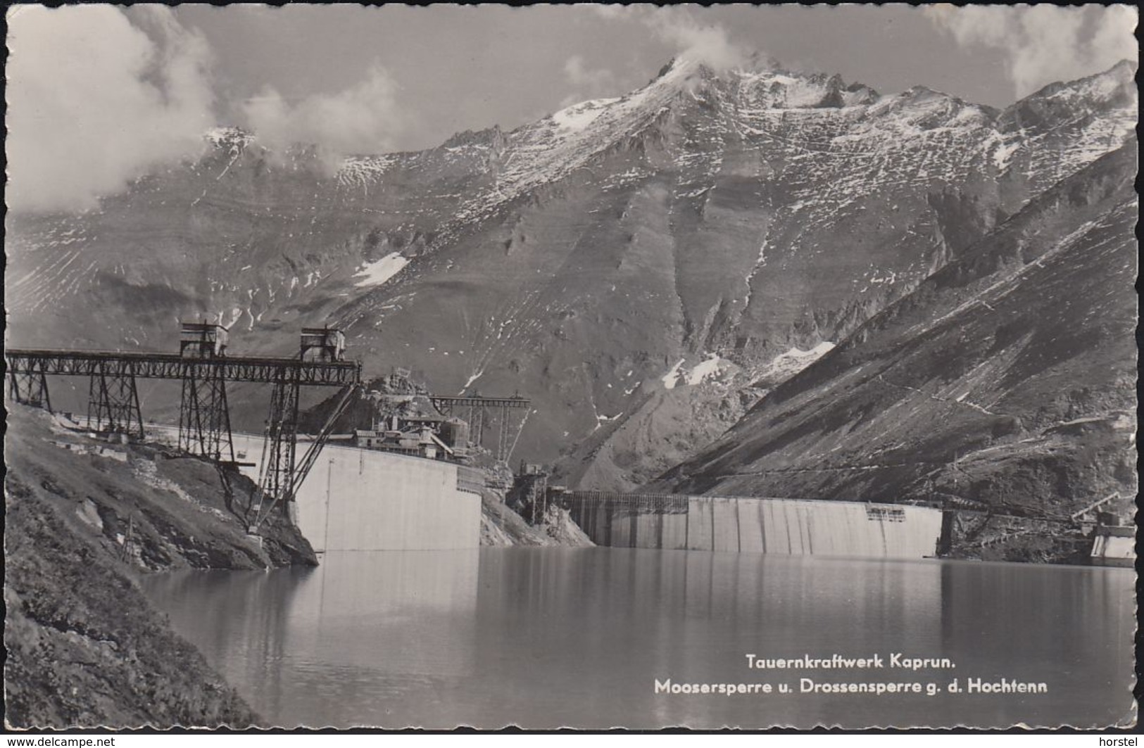 Austria - 5710 Kaprun - Tauernkraftwerk - Mosersperre Und Drossensperre In Bau (50er Jahre) - Kaprun