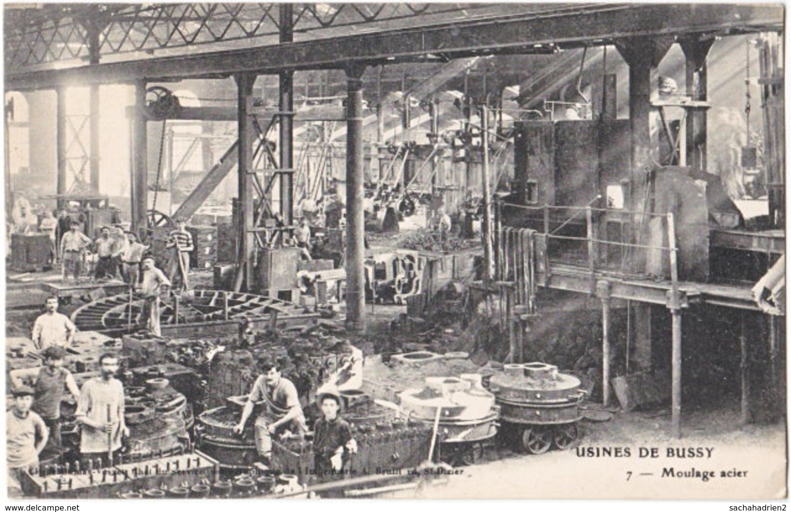 52. USINES DE BUSSY. Moulage Acier. 7 - Autres & Non Classés