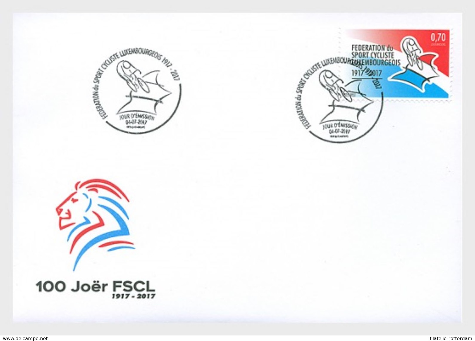 Luxemburg / Luxembourg - Postfris / MNH - FDC 100 Jaar Fietsbond 2017 - Nuevos