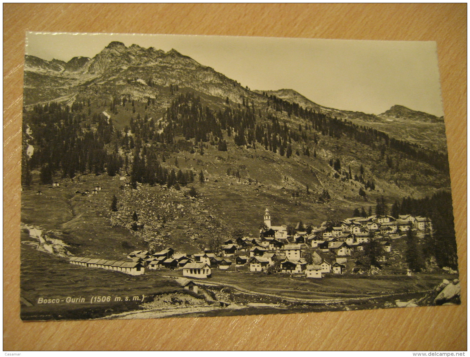 BOSCO GURIN Bosco-Gurin Post Card TICINO Switzerland - Bosco/Gurin