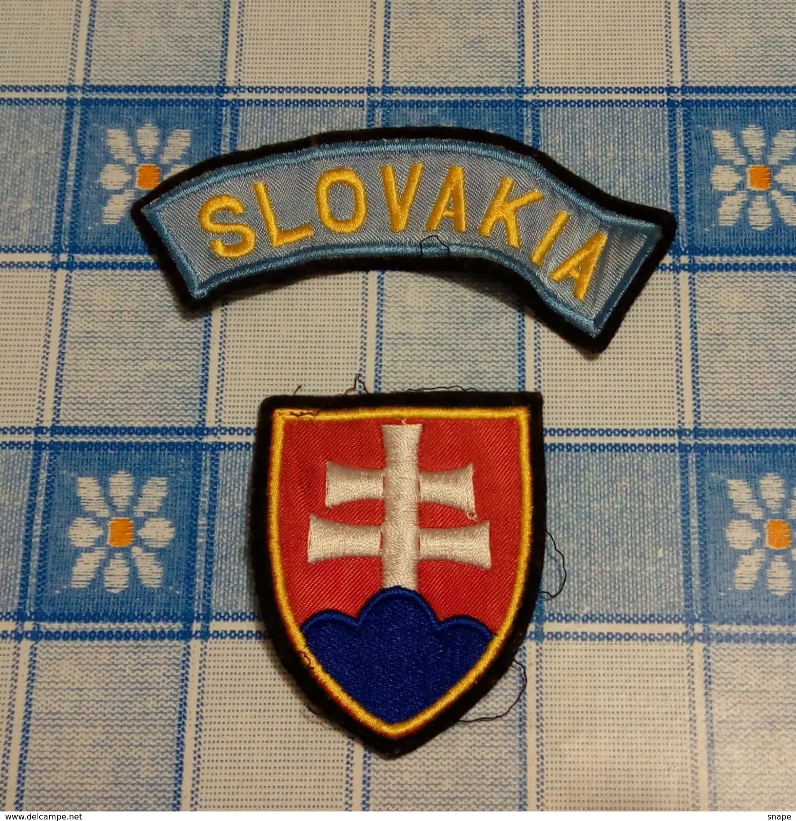 Patch Distintivo Esercito Slovacchia - Usati - Scudetti In Tela