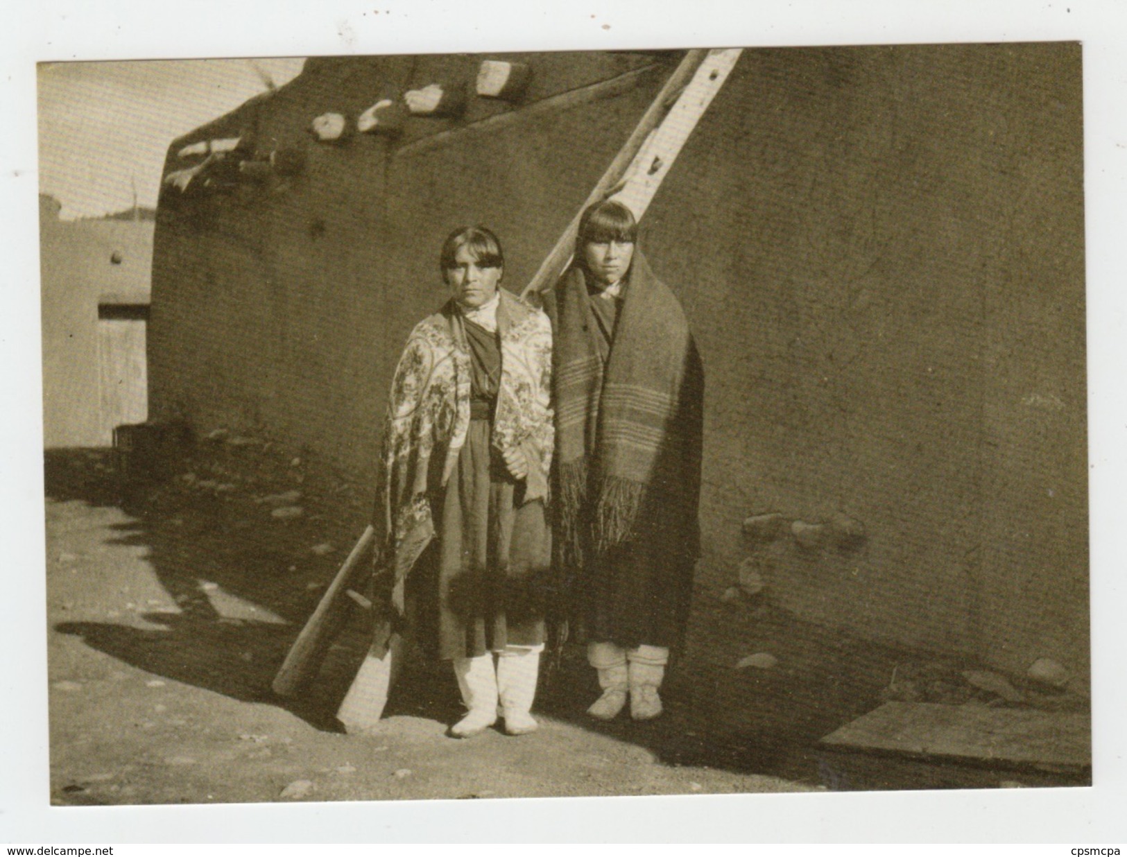 TAOS GIRLS / NEW MEXICO TERRITORY - PHOTO B.G. RANDALL 1987 - Autres & Non Classés